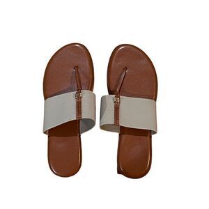 André Assous Featherweight Slide Thong Women’s Sandals size 8